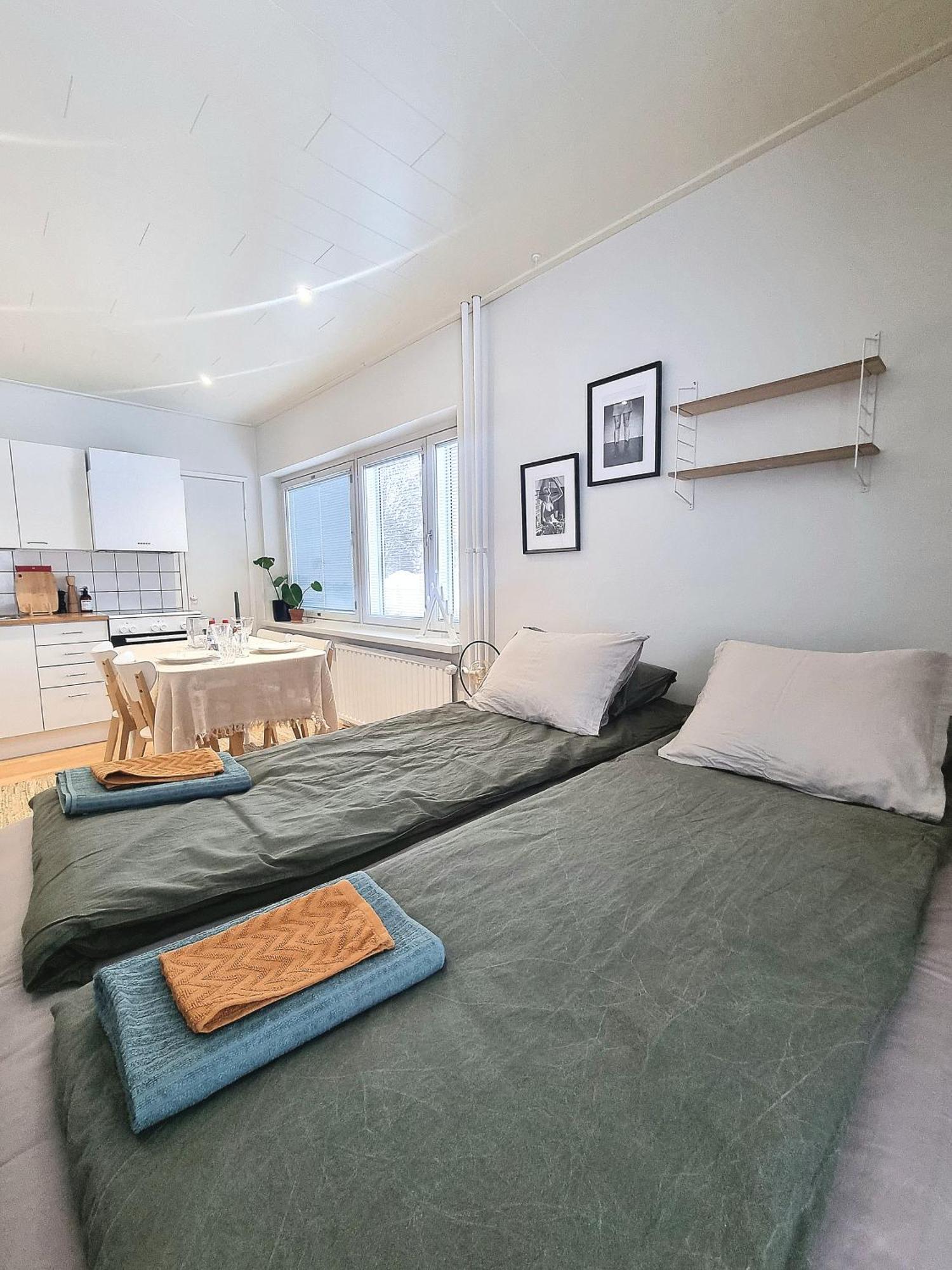 Holiday Pink Pearl Apartment Rovaniemi Bagian luar foto